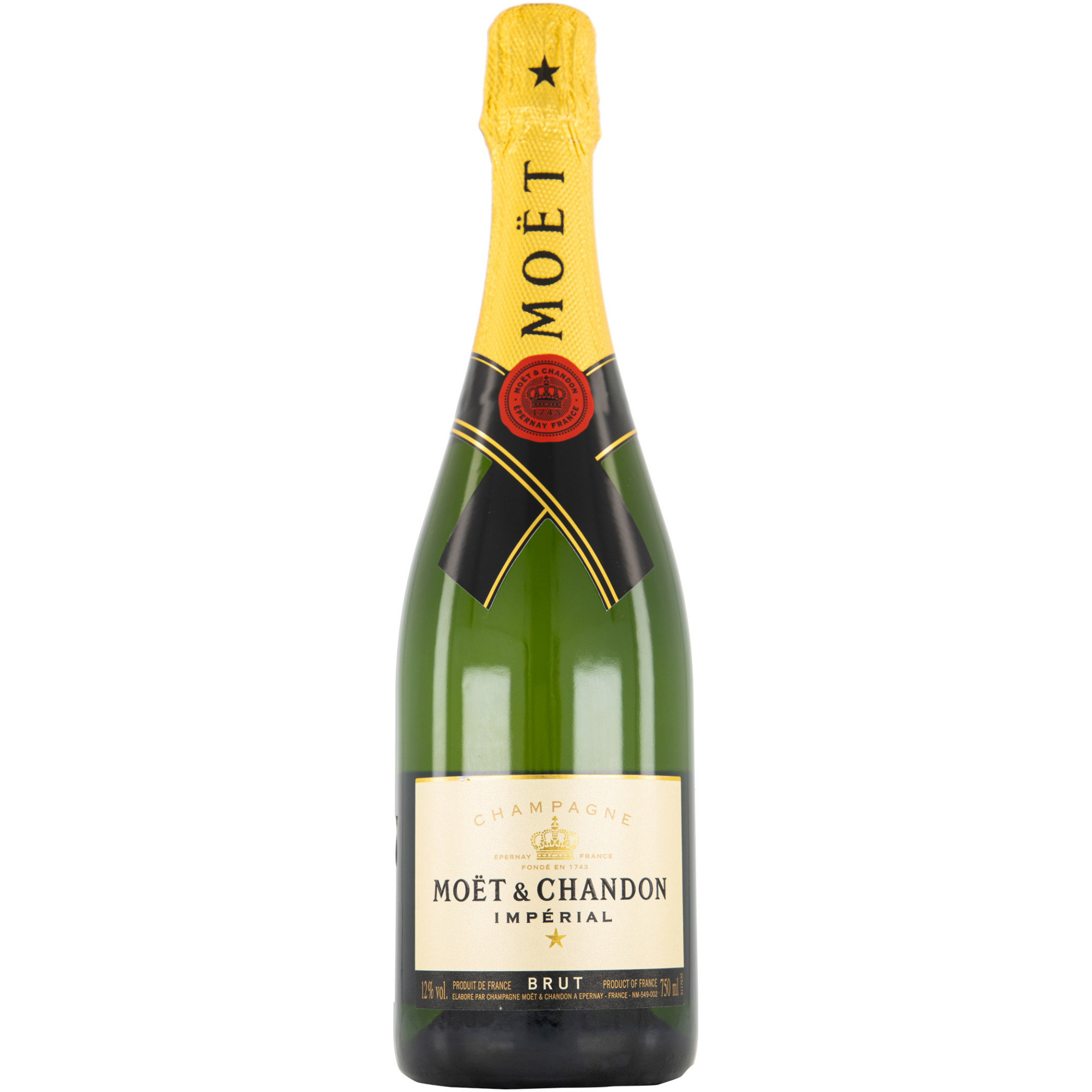 Sampanie Moet & Chandon Brut Imperial, 12%, 0.75l